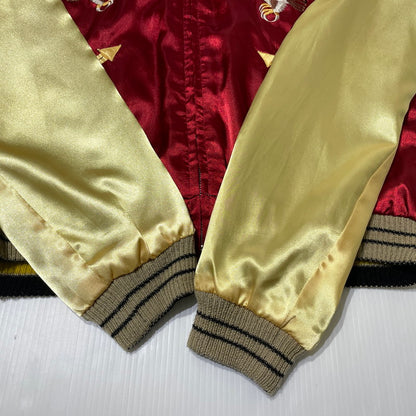 【中古品】【メンズ】 TAYLOR TOYO テーラー東洋 REVERSIBLE SOUVENIR JACKET TT10930 リバーシブル スーベニアジャケット ライトアウター 沖縄 145-260801-yo-02-tei サイズ：M カラー：レッド/ホワイト 万代Net店