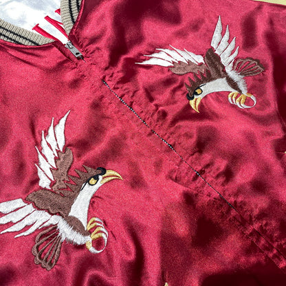【中古品】【メンズ】 TAYLOR TOYO テーラー東洋 REVERSIBLE SOUVENIR JACKET TT10930 リバーシブル スーベニアジャケット ライトアウター 沖縄 145-260801-yo-02-tei サイズ：M カラー：レッド/ホワイト 万代Net店