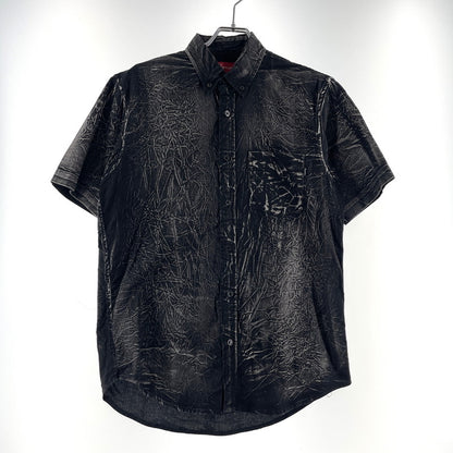 【中古品】【メンズ】 SUPREME シュプリーム 13SS ACID SHIRT アシッド シャツ 半袖 トップス 149-260801-yo-05-tei サイズ：S カラー：ブラック 万代Net店