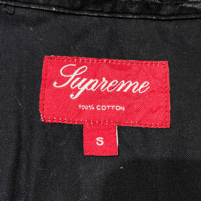 【中古品】【メンズ】 SUPREME シュプリーム 13SS ACID SHIRT アシッド シャツ 半袖 トップス 149-260801-yo-05-tei サイズ：S カラー：ブラック 万代Net店