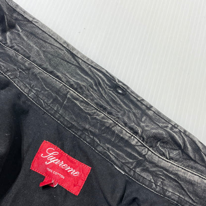 【中古品】【メンズ】 SUPREME シュプリーム 13SS ACID SHIRT アシッド シャツ 半袖 トップス 149-260801-yo-05-tei サイズ：S カラー：ブラック 万代Net店