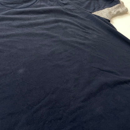 【中古品】【メンズ】 NIKE ナイキ 00's FRONT LOGO TEE 2000年 フロント ロゴ Tシャツ 半袖 トップス 148-260801-sa-17-tei サイズ：S カラー：ネイビー 万代Net店