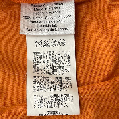 【中古品】【メンズ】 HERMES エルメス HERRINGBONE ZIP VEST ヘリンボーン ジップ ベスト トップス 141-260804-sa-01-tei サイズ：M カラー：カーキ 万代Net店