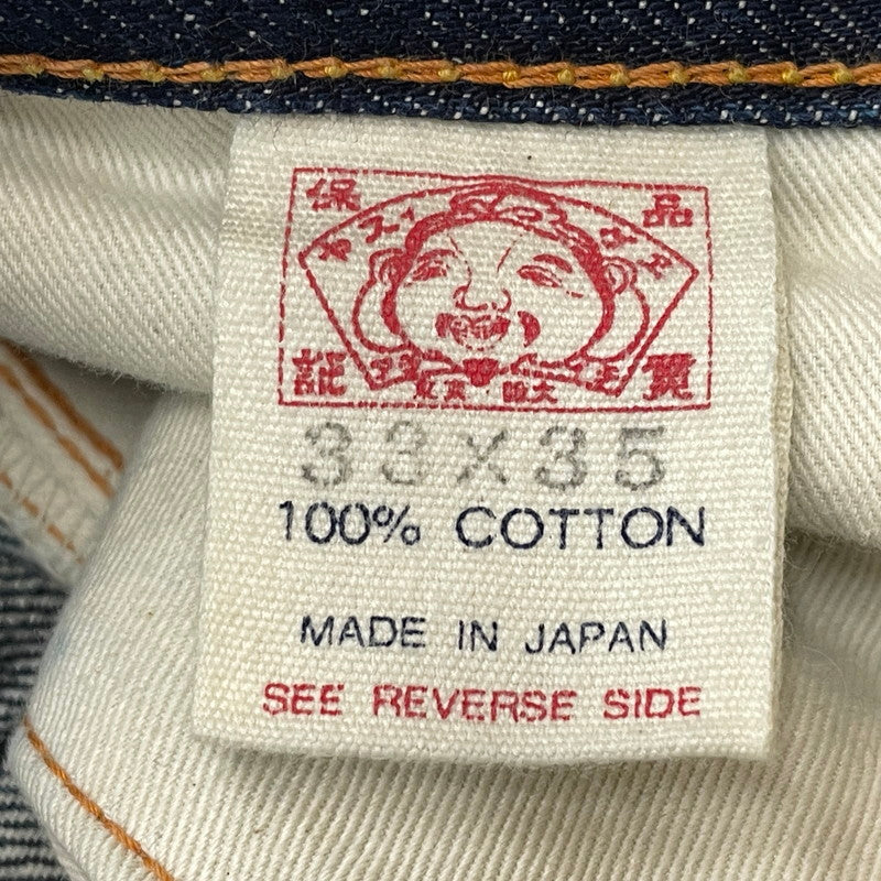 【中古品】【メンズ】 EVISU エヴィス DENIM PANTS LOT.2001 デニム パンツ ボトムス みかんカモメ ジーパン 156-260804-sa-02-tei サイズ：33 カラー：インディゴ 万代Net店