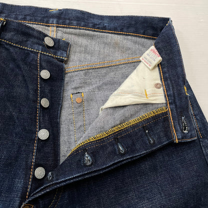 【中古品】【メンズ】 EVISU エヴィス DENIM PANTS LOT.2001 デニム パンツ ボトムス みかんカモメ ジーパン 156-260804-sa-02-tei サイズ：33 カラー：インディゴ 万代Net店
