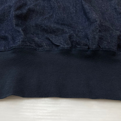 【中古品】【メンズ】 EVISU エビス DOCKING DENIM S/S SWEAT ドッキング デニム ショートスリーブ スウェット 半袖 トップス 145-260804-sa-10-tei サイズ：42 カラー：インディゴ 万代Net店