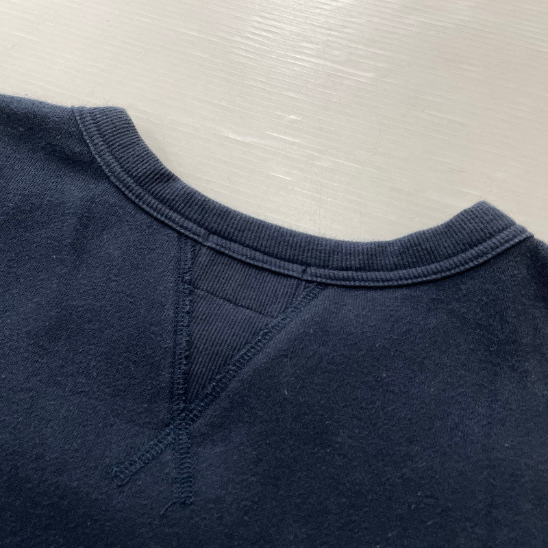 【中古品】【メンズ】 EVISU エビス DOCKING DENIM S/S SWEAT ドッキング デニム ショートスリーブ スウェット 半袖 トップス 145-260804-sa-10-tei サイズ：42 カラー：インディゴ 万代Net店
