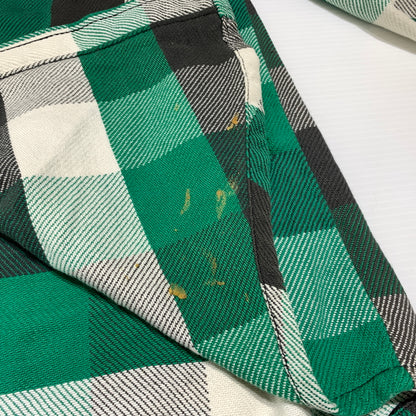 【現状渡し品】【メンズ】 Frostproof フロストプルーフ HEAVY FLANNEL L/S SHIRT VINTAGE ヘヴィー フランネル ロングスリーブ シャツ 長袖 トップス ヴィンテージ 145-260802-ko-05-tei サイズ：XL カラー：グリーン 万代Net店