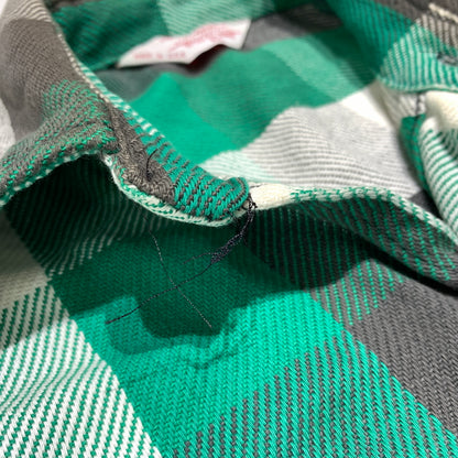 【現状渡し品】【メンズ】 Frostproof フロストプルーフ HEAVY FLANNEL L/S SHIRT VINTAGE ヘヴィー フランネル ロングスリーブ シャツ 長袖 トップス ヴィンテージ 145-260802-ko-05-tei サイズ：XL カラー：グリーン 万代Net店