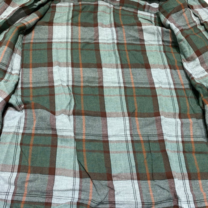 【現状渡し品】【メンズ】 Mac Phergus マックファーガス RAYON L/S CHECK SHIRT VINTAGE レーヨン ロングスリーブ チェック シャツ 長袖 トップス ラグジュアリー フランネル ヴィンテージ 145-260802-ko-04-tei サイズ：XL カラー：グリーン 万代Net店