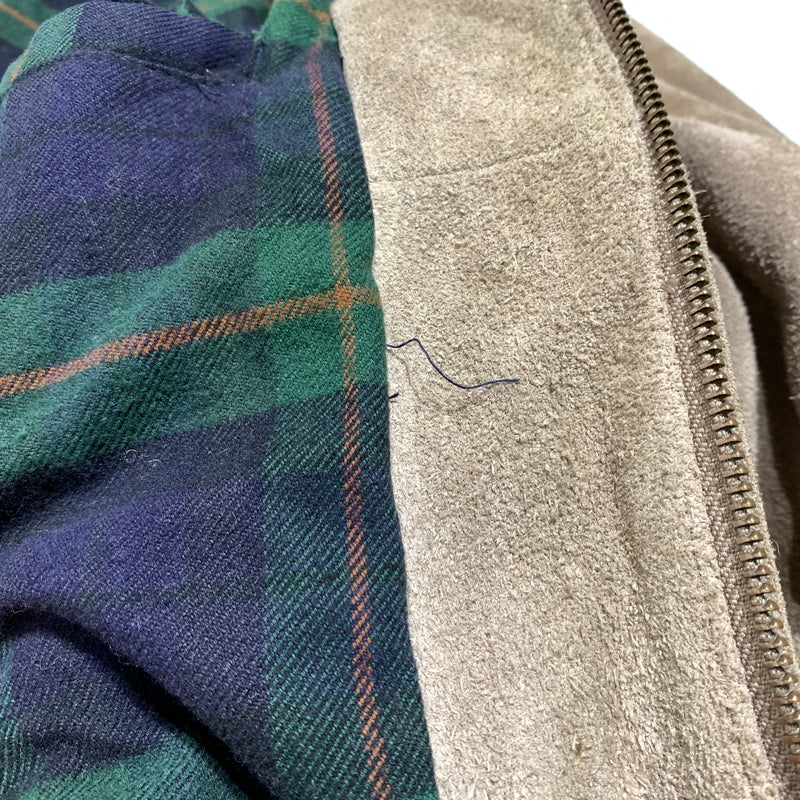 【現状渡し品】【メンズ】 POLO RALPH LAUREN ポロ・ラルフローレン SUEDE LEATHER SWING-TOP JACKET スエード レザー スイングトップ ジャケット アウター 145-260802-ko-07-tei サイズ：M カラー：ベージュ 万代Net店