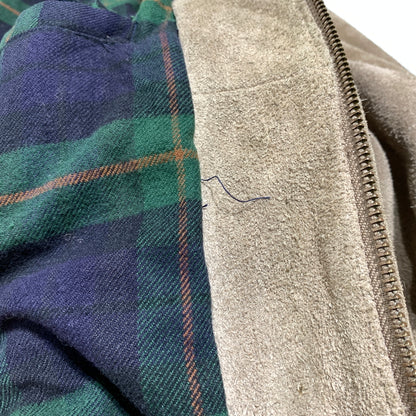 【現状渡し品】【メンズ】 POLO RALPH LAUREN ポロ・ラルフローレン SUEDE LEATHER SWING-TOP JACKET スエード レザー スイングトップ ジャケット アウター 145-260802-ko-07-tei サイズ：M カラー：ベージュ 万代Net店