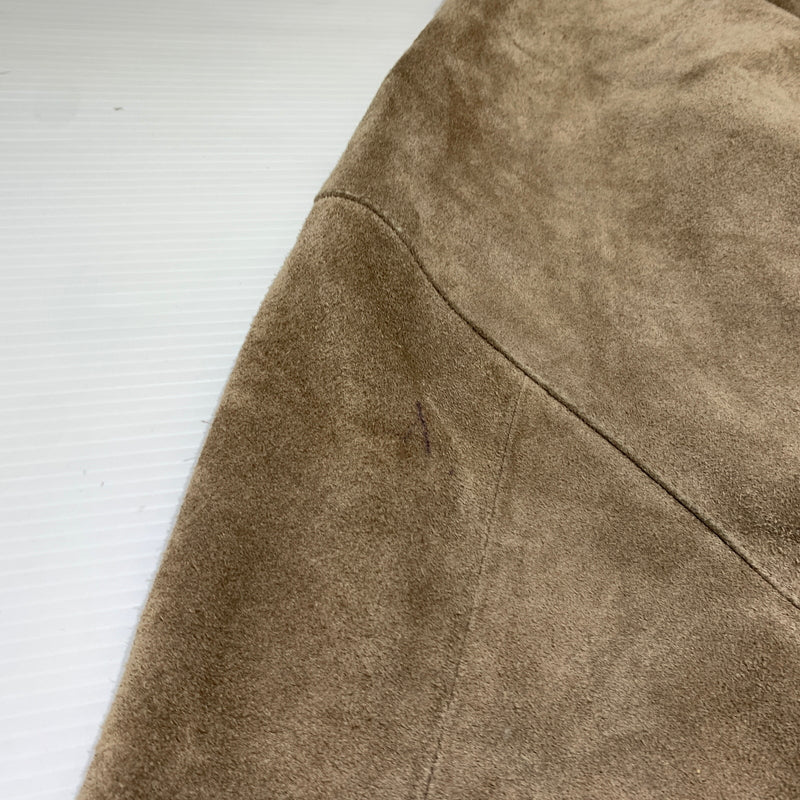 【現状渡し品】【メンズ】 POLO RALPH LAUREN ポロ・ラルフローレン SUEDE LEATHER SWING-TOP JACKET スエード レザー スイングトップ ジャケット アウター 145-260802-ko-07-tei サイズ：M カラー：ベージュ 万代Net店