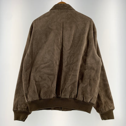 【現状渡し品】【メンズ】 POLO RALPH LAUREN ポロ・ラルフローレン SUEDE LEATHER SWING-TOP JACKET スエード レザー スイングトップ ジャケット アウター 145-260802-ko-07-tei サイズ：M カラー：ベージュ 万代Net店