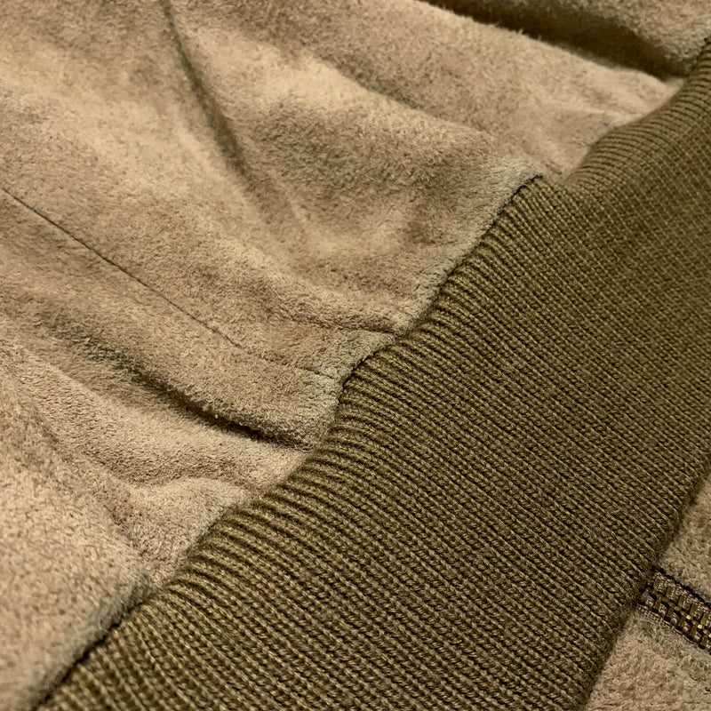 【現状渡し品】【メンズ】 POLO RALPH LAUREN ポロ・ラルフローレン SUEDE LEATHER SWING-TOP JACKET スエード レザー スイングトップ ジャケット アウター 145-260802-ko-07-tei サイズ：M カラー：ベージュ 万代Net店