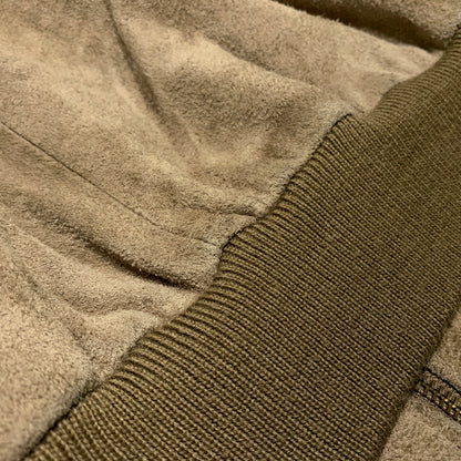 【現状渡し品】【メンズ】 POLO RALPH LAUREN ポロ・ラルフローレン SUEDE LEATHER SWING-TOP JACKET スエード レザー スイングトップ ジャケット アウター 145-260802-ko-07-tei サイズ：M カラー：ベージュ 万代Net店