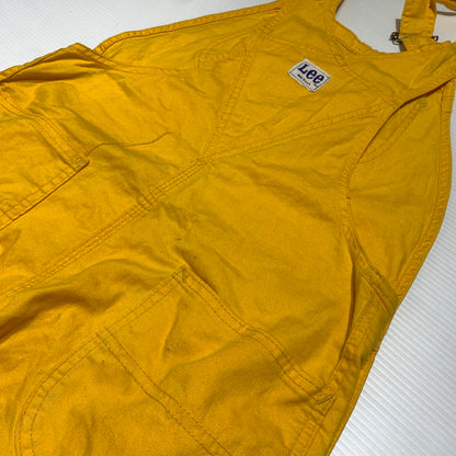 【現状渡し品】【メンズ】 Lee リー OVERALL MADE IN USA VINTAGE オーバーオール ボトムス ヴィンテージ ボタンフライ アメリカ製 145-260802-ko-14-tei サイズ：不明 カラー：イエロー 万代Net店