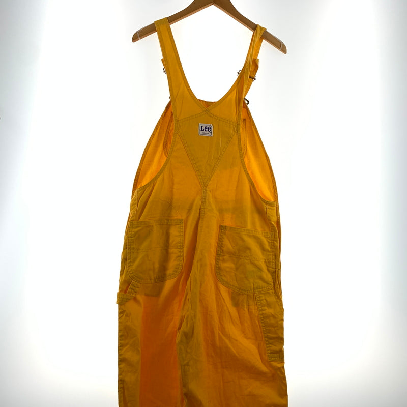 【現状渡し品】【メンズ】 Lee リー OVERALL MADE IN USA VINTAGE オーバーオール ボトムス ヴィンテージ ボタンフライ アメリカ製 145-260802-ko-14-tei サイズ：不明 カラー：イエロー 万代Net店