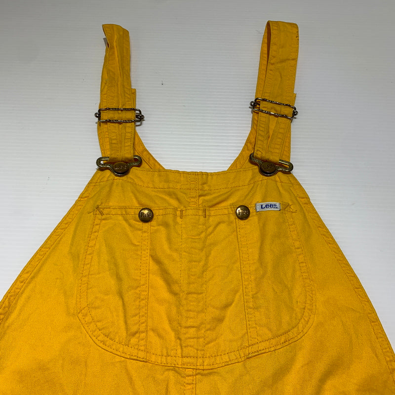 【現状渡し品】【メンズ】 Lee リー OVERALL MADE IN USA VINTAGE オーバーオール ボトムス ヴィンテージ ボタンフライ アメリカ製 145-260802-ko-14-tei サイズ：不明 カラー：イエロー 万代Net店