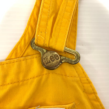 【現状渡し品】【メンズ】 Lee リー OVERALL MADE IN USA VINTAGE オーバーオール ボトムス ヴィンテージ ボタンフライ アメリカ製 145-260802-ko-14-tei サイズ：不明 カラー：イエロー 万代Net店
