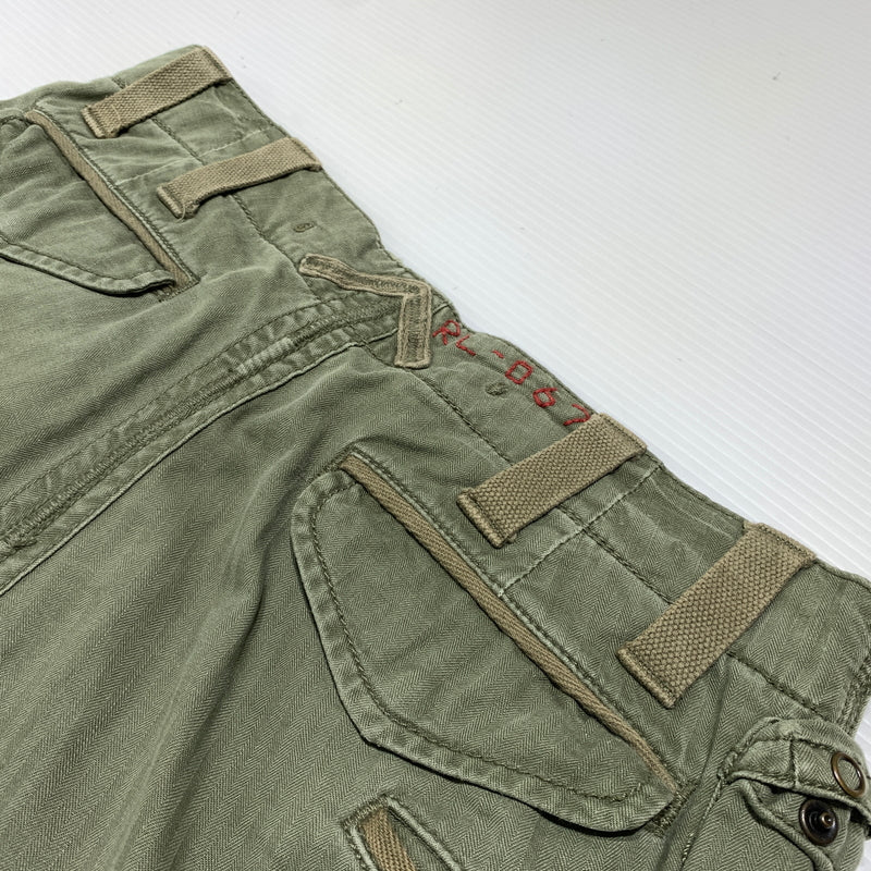 【中古品】【メンズ】 POLO RALPH LAUREN ポロ・ラルフローレン MODERN FIT CARGO PANTS モダンフィット カーゴパンツ ボトムス ミリタリーパンツ 156-260802-ko-12-tei サイズ：30 カラー：カーキ 万代Net店