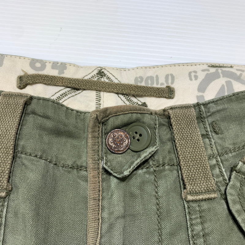 【中古品】【メンズ】 POLO RALPH LAUREN ポロ・ラルフローレン MODERN FIT CARGO PANTS モダンフィット カーゴパンツ ボトムス ミリタリーパンツ 156-260802-ko-12-tei サイズ：30 カラー：カーキ 万代Net店