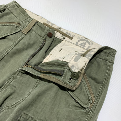 【中古品】【メンズ】 POLO RALPH LAUREN ポロ・ラルフローレン MODERN FIT CARGO PANTS モダンフィット カーゴパンツ ボトムス ミリタリーパンツ 156-260802-ko-12-tei サイズ：30 カラー：カーキ 万代Net店