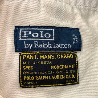 【中古品】【メンズ】 POLO RALPH LAUREN ポロ・ラルフローレン MODERN FIT CARGO PANTS モダンフィット カーゴパンツ ボトムス ミリタリーパンツ 156-260802-ko-12-tei サイズ：30 カラー：カーキ 万代Net店