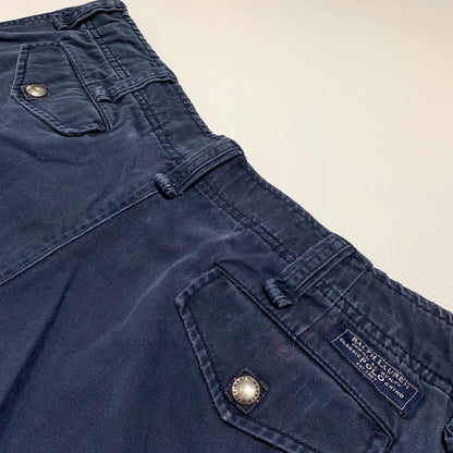 【現状渡し品】【メンズ】 POLO RALPH LAUREN ポロ・ラルフローレン MULTI POCKET CARGO PANTS マルチポケット カーゴパンツ ボトムス ワークパンツ 156-260802-ko-09-tei サイズ：36 カラー：ネイビー 万代Net店
