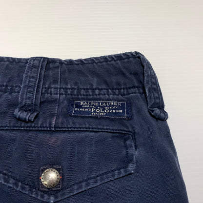 【現状渡し品】【メンズ】 POLO RALPH LAUREN ポロ・ラルフローレン MULTI POCKET CARGO PANTS マルチポケット カーゴパンツ ボトムス ワークパンツ 156-260802-ko-09-tei サイズ：36 カラー：ネイビー 万代Net店