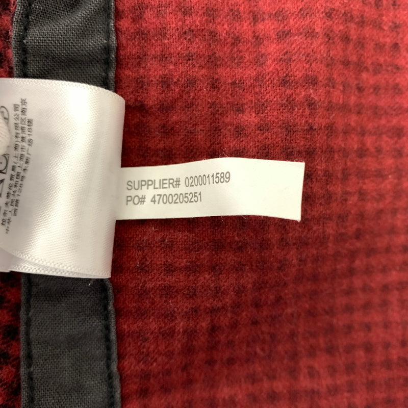 【中古品】【メンズ】 POLO RALPH LAUREN ポロ・ラルフローレン CHIN STRAP L/S CHECK SHIRT チン ストラップ ロングスリーブ チェック シャツ 長袖 トップス 145-260802-ko-03-tei サイズ：M カラー：レッド 万代Net店