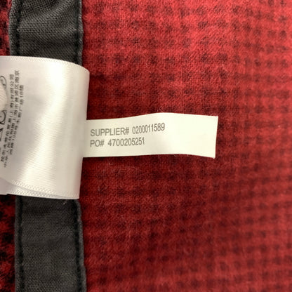 【中古品】【メンズ】 POLO RALPH LAUREN ポロ・ラルフローレン CHIN STRAP L/S CHECK SHIRT チン ストラップ ロングスリーブ チェック シャツ 長袖 トップス 145-260802-ko-03-tei サイズ：M カラー：レッド 万代Net店