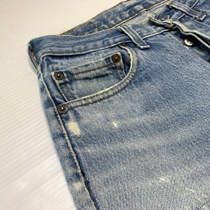 【現状渡し品】【メンズ】 Levi's リーバイス 501 DENIM PANTS VINTAGE デニムパンツ ボトムス ジーンズ ボタン裏 刻印524 ヴィンテージ 156-260802-ko-13-tei サイズ：不明 カラー：インディゴ 万代Net店