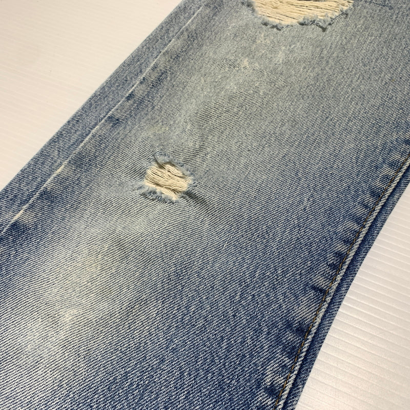 【現状渡し品】【メンズ】 Levi's リーバイス 501 DENIM PANTS VINTAGE デニムパンツ ボトムス ジーンズ ボタン裏 刻印524 ヴィンテージ 156-260802-ko-13-tei サイズ：不明 カラー：インディゴ 万代Net店