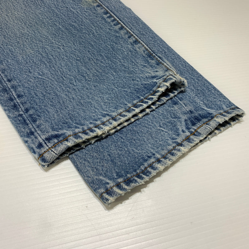 【現状渡し品】【メンズ】 Levi's リーバイス 501 DENIM PANTS VINTAGE デニムパンツ ボトムス ジーンズ ボタン裏 刻印524 ヴィンテージ 156-260802-ko-13-tei サイズ：不明 カラー：インディゴ 万代Net店