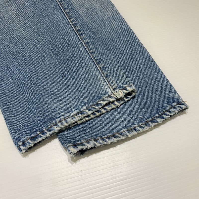【現状渡し品】【メンズ】 Levi's リーバイス 501 DENIM PANTS VINTAGE デニムパンツ ボトムス ジーンズ ボタン裏 刻印524 ヴィンテージ 156-260802-ko-13-tei サイズ：不明 カラー：インディゴ 万代Net店