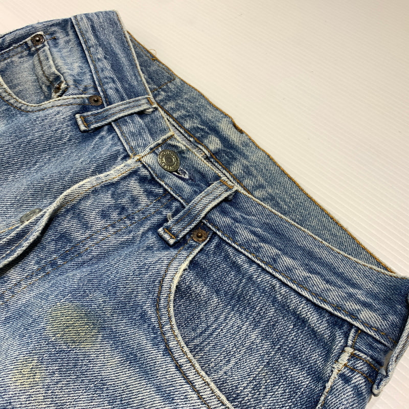 【現状渡し品】【メンズ】 Levi's リーバイス 501 DENIM PANTS VINTAGE デニムパンツ ボトムス ジーンズ ボタン裏 刻印524 ヴィンテージ 156-260802-ko-13-tei サイズ：不明 カラー：インディゴ 万代Net店