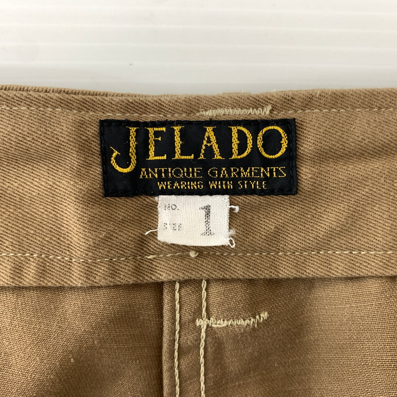【中古品】【メンズ】 JELADO ジェラード CHINO PANTS チノパンツ ボトムス コットンパンツ ビッグサイズ 156-260802-ko-10-tei サイズ：1 カラー：ベージュ 万代Net店
