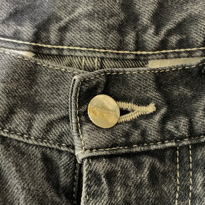 【中古品】【メンズ】 Graphpaper グラフペーパー 25SS GRAY TONE CONE DENIM GM252-40066RB グレートーン コーンデニム ボトムス ジーンズ 151-260802-ko-08-tei サイズ：1 カラー：グレー 万代Net店