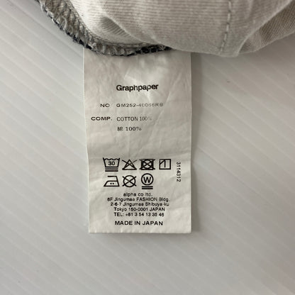 【中古品】【メンズ】 Graphpaper グラフペーパー 25SS GRAY TONE CONE DENIM GM252-40066RB グレートーン コーンデニム ボトムス ジーンズ 151-260802-ko-08-tei サイズ：1 カラー：グレー 万代Net店