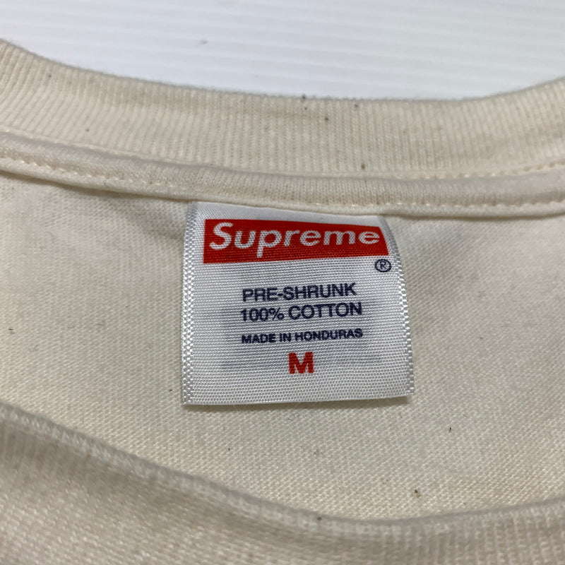 【中古品】【メンズ】 Supreme シュプリーム 26SS HARD S/S TEE ハード ショートスリーブ Tシャツ 半袖 トップス 149-260802-ko-01-tei サイズ：M カラー：ナチュラル 万代Net店
