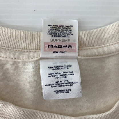 【中古品】【メンズ】 Supreme シュプリーム 26SS HARD S/S TEE ハード ショートスリーブ Tシャツ 半袖 トップス 149-260802-ko-01-tei サイズ：M カラー：ナチュラル 万代Net店