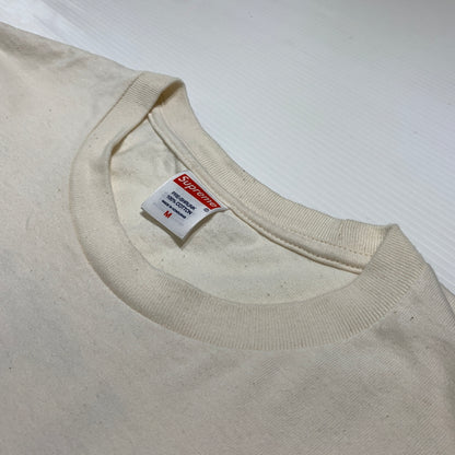 【中古品】【メンズ】 Supreme シュプリーム 26SS HARD S/S TEE ハード ショートスリーブ Tシャツ 半袖 トップス 149-260802-ko-01-tei サイズ：M カラー：ナチュラル 万代Net店