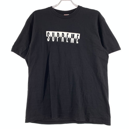 【中古品】【メンズ】 Supreme シュプリーム 25AW SPLIT S/S TEE スプリット ショートスリーブ Tシャツ 半袖 トップス 149-260802-ko-02-tei サイズ：M カラー：ブラック 万代Net店