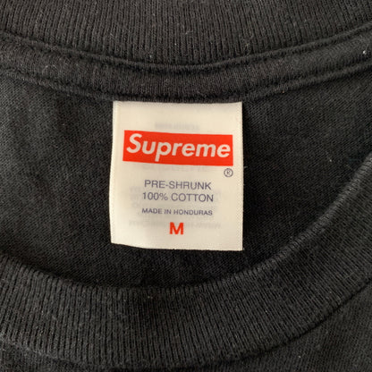 【中古品】【メンズ】 Supreme シュプリーム 25AW SPLIT S/S TEE スプリット ショートスリーブ Tシャツ 半袖 トップス 149-260802-ko-02-tei サイズ：M カラー：ブラック 万代Net店