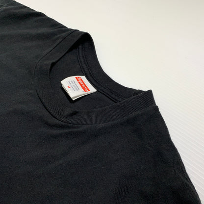 【中古品】【メンズ】 Supreme シュプリーム 25AW SPLIT S/S TEE スプリット ショートスリーブ Tシャツ 半袖 トップス 149-260802-ko-02-tei サイズ：M カラー：ブラック 万代Net店