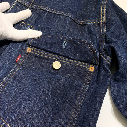 【中古品】【メンズ】 WAREHOUSE ウエアハウス DUCK DIGGER 1ST MODEL DENIM JACKET DD-2001 ダック ディガー ファーストタイプ デニムジャケット アウター Gジャン 145-260802-ko-06-tei サイズ：38 カラー：インディゴ 万代Net店