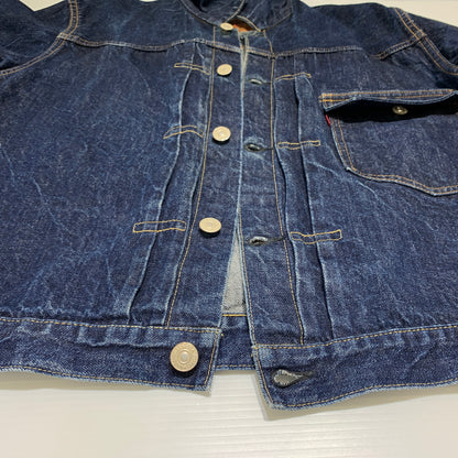 【中古品】【メンズ】 WAREHOUSE ウエアハウス DUCK DIGGER 1ST MODEL DENIM JACKET DD-2001 ダック ディガー ファーストタイプ デニムジャケット アウター Gジャン 145-260802-ko-06-tei サイズ：38 カラー：インディゴ 万代Net店