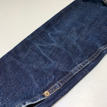 【中古品】【メンズ】 WAREHOUSE ウエアハウス DUCK DIGGER 1ST MODEL DENIM JACKET DD-2001 ダック ディガー ファーストタイプ デニムジャケット アウター Gジャン 145-260802-ko-06-tei サイズ：38 カラー：インディゴ 万代Net店