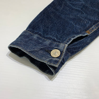 【中古品】【メンズ】 WAREHOUSE ウエアハウス DUCK DIGGER 1ST MODEL DENIM JACKET DD-2001 ダック ディガー ファーストタイプ デニムジャケット アウター Gジャン 145-260802-ko-06-tei サイズ：38 カラー：インディゴ 万代Net店